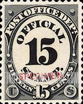 POST OFFICE - Numeral of Value, 15c