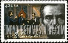 FindYourStampsValue: 200th BIRTHDAY OF ABRAHAM LINCOLN - President, Self-adhesive