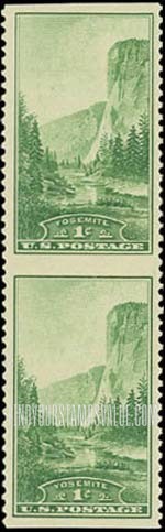 FindYourStampsValue: NATIONAL PARKS - El Capitan, Yosemite