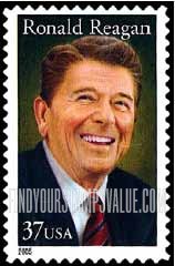 RONALD REAGAN - 40th President, Self-Adhesive stamp