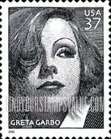 GRETA GARBO - Actress, Self-Adhesive stamp