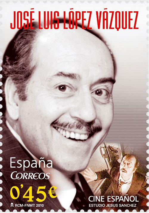 New stamp honors Spanish actor Jose Luis Lopez Vazquez