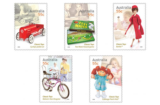 Classic Toys stamp issue