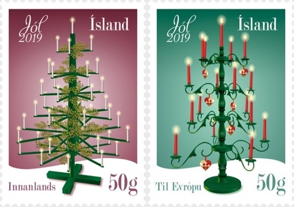 Iceland Post released two fabulous Christmas 2019 stamps!
