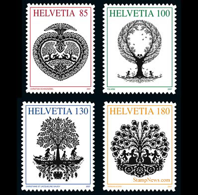 Intricate art from simple materials