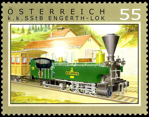 Series 'Locomotives' - Imperial and Royal Southern State Railway - the Engerth Locomotive