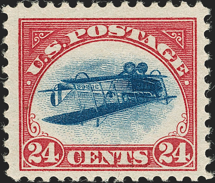 Siegel auctioned Jenny Invert Position 77 for $800,000!