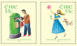 New Irish Greetings stamps