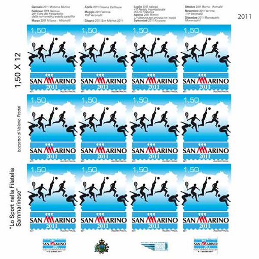 San Marino 2011 Stamp Exhibition