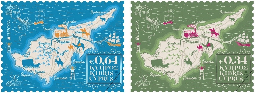 Cyprus Post unveiled its two Europa 2020 stamps!