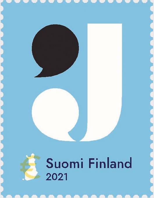 Posti promotes freedom of speech with a special stamp!