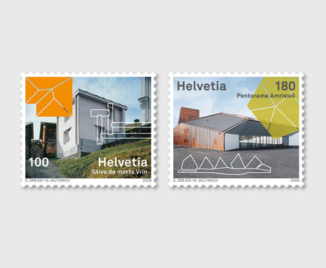 Swiss Post issues 'Contemporary Architecture' stamps