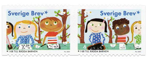Sweden Post starts annual charity stamp series