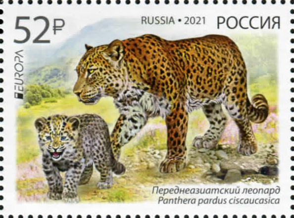 Rusmarka released the “Endangered Species” EUROPA 2021 stamp!