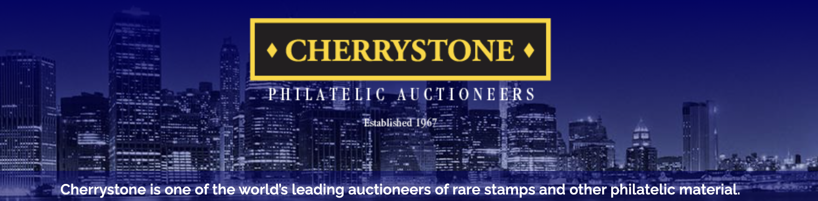Cherrystone Auction — October 29-30, 2024: The Maitland Collection of U.S. Stamps and Inverted Centers of the World