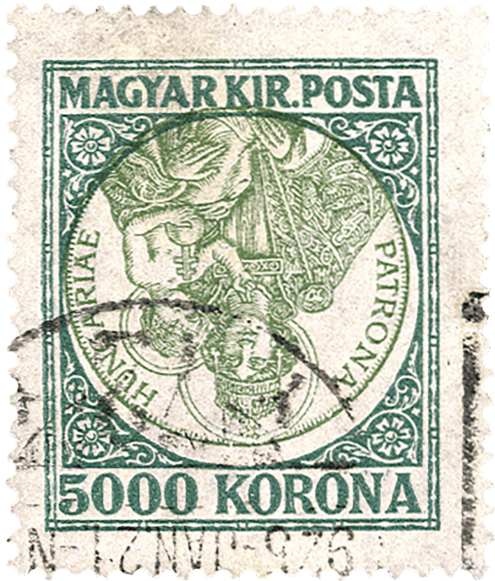 5000k Madonna and Child center inverted, 1923