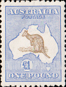 FindYourStampsValue: Kangaroo and Map