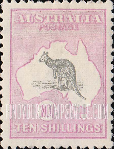 FindYourStampsValue: Kangaroo and Map