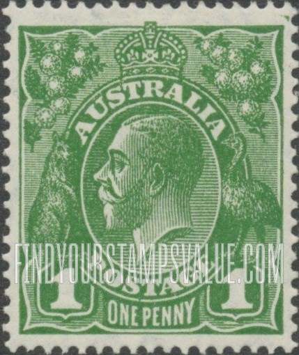 FindYourStampsValue: King George V