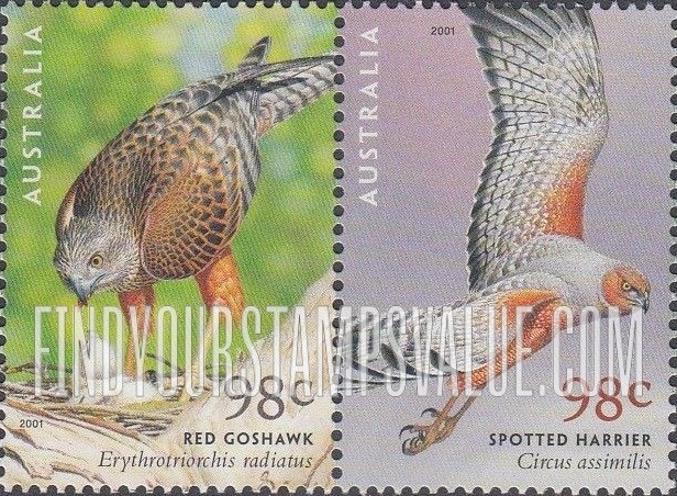 FindYourStampsValue: Birds of Prey