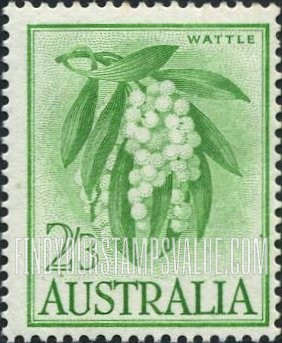 FindYourStampsValue: Wattle (flower)