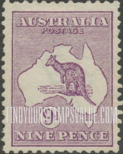 FindYourStampsValue: Kangaroo and Map