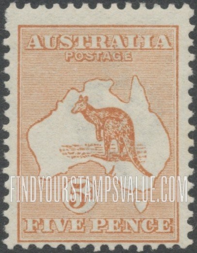 FindYourStampsValue: Kangaroo and Map