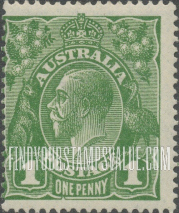 FindYourStampsValue: King George V