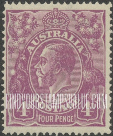 FindYourStampsValue: King George V