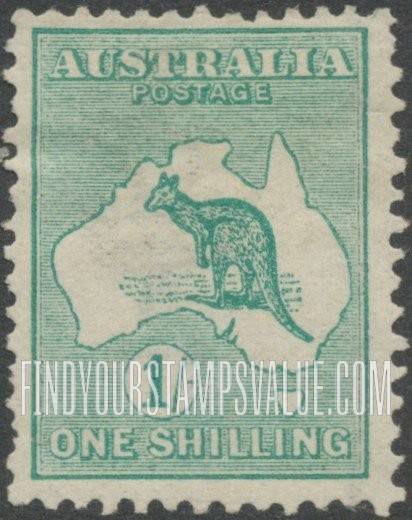 FindYourStampsValue: Kangaroo and Map