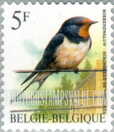 FindYourStampsValue: Bird: Hirondelle de cheminee