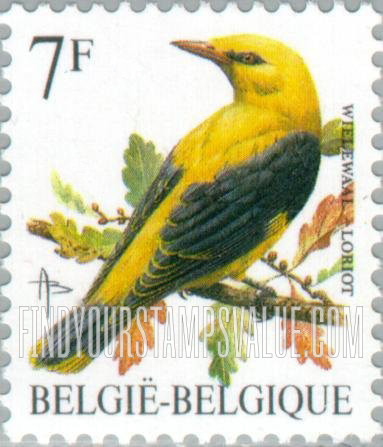 FindYourStampsValue: Bird: Loriot