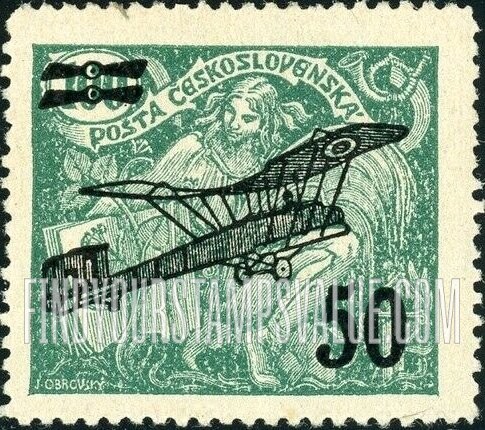 FindYourStampsValue: AIR POST STAMPS - Agriculture and Science: Stamps of 1920 Surcharged in Black