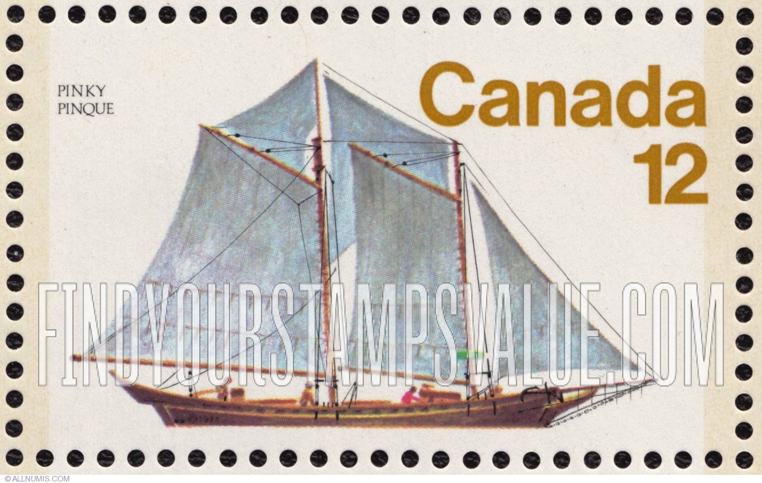 Canadian sailing ships: Pinky
