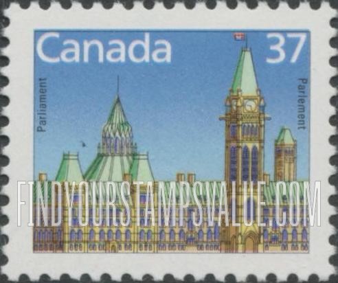 FindYourStampsValue: Parliament (Center Block)