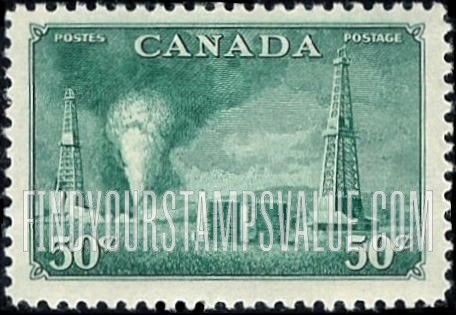 FindYourStampsValue: Oil Wells, Alberta