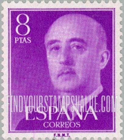 FindYourStampsValue: Gen. Franco