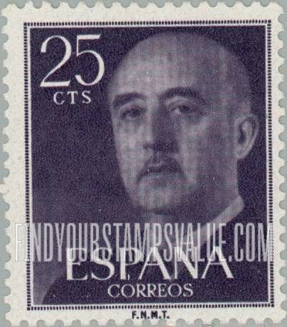 FindYourStampsValue: Gen. Franco
