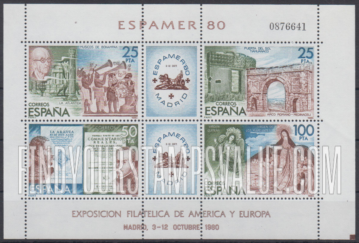 FindYourStampsValue: Souvenir Sheet