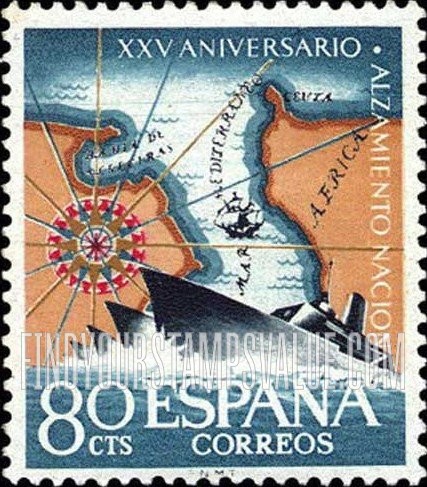 Ships and Strait of Gibraltar