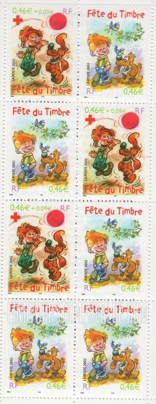 FindYourStampsValue: Boule and Bill, by Jean Roba