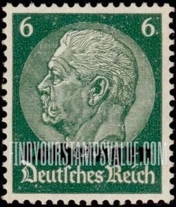 FindYourStampsValue: OCCUPATION - Stamps of Germany 1933-36: Overprinted in Black
