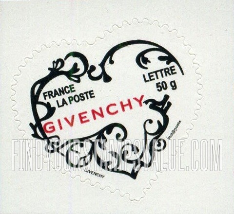 FindYourStampsValue: Hearts: Red