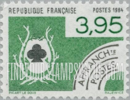 FindYourStampsValue: Playing Card Suits: Clubs