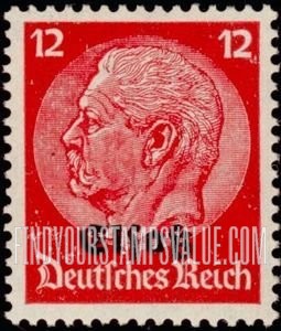FindYourStampsValue: OCCUPATION - Stamps of Germany 1933-36: Overprinted in Black