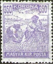 FindYourStampsValue: Harvesting Wheat: Types of 1916-18 Issue