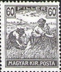 FindYourStampsValue: Harvesting Wheat: Types of 1916-18 Issue