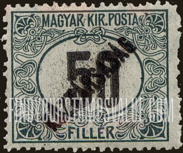 FindYourStampsValue: POSTAGE DUE STAMPS - Numeral Value: Postage Due Stamps of 1914-18 Overprinted in Black