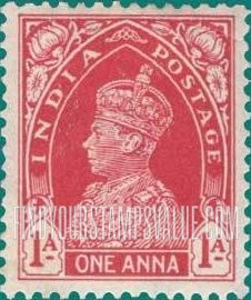 FindYourStampsValue: Empire: King George VI - साम्राज्य: राजा जॉर्ज षष्ठम्