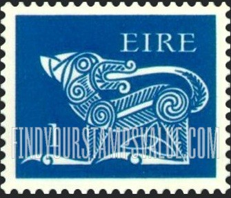 FindYourStampsValue: Dog from Ancient Brooch, County Kilkenny: Types of 1968-69